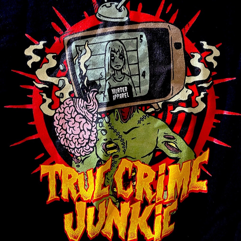 Murder Apparel* true crime junkie womens t shirt